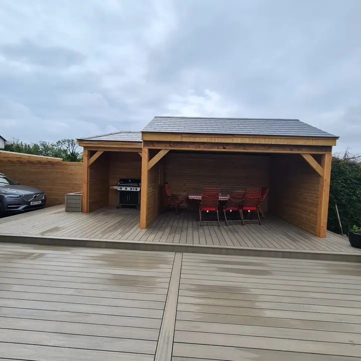 Pergola and outdoor kitchen by Outdoor Design, Dublin (6)