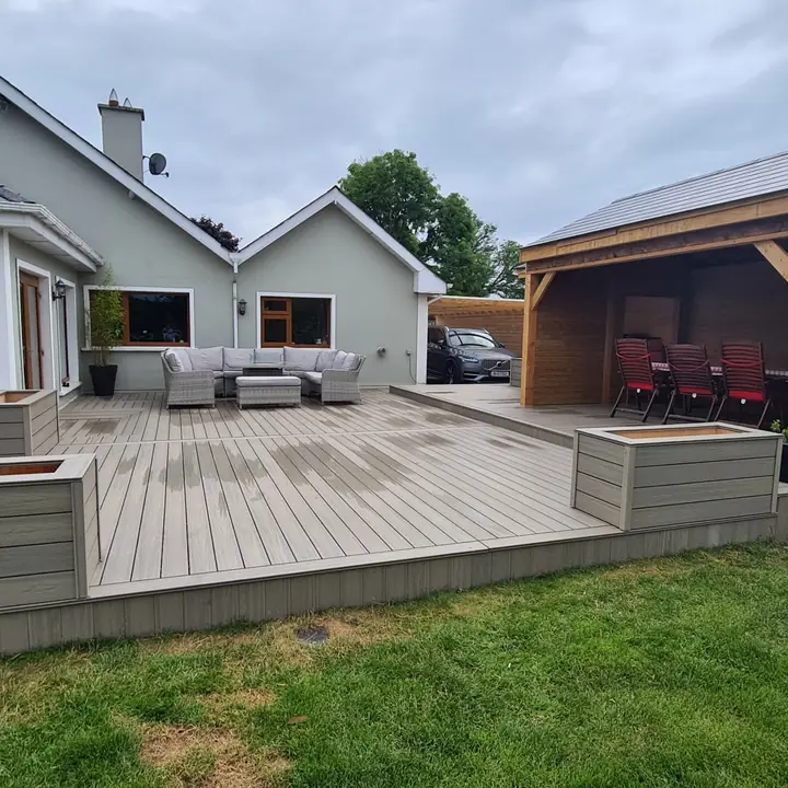 Pergola and outdoor kitchen by Outdoor Design, Dublin (7)
