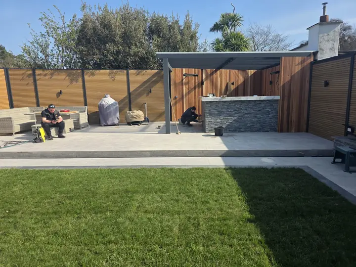Pergola and outdoor kitchen by Outdoor Design, Dublin (13)