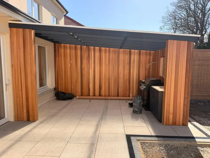 Pergola and outdoor kitchen by Outdoor Design, Dublin (14)