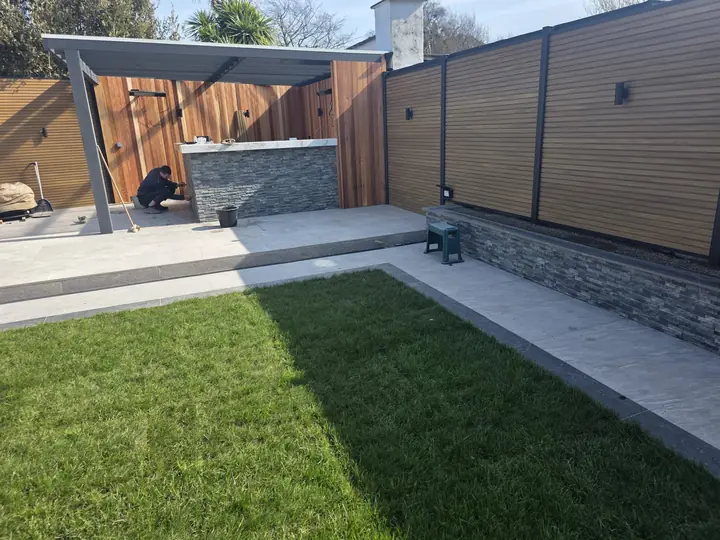 Pergola and outdoor kitchen by Outdoor Design, Dublin (16)