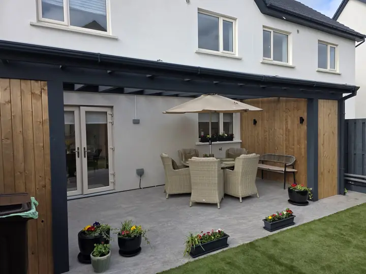 Pergola and outdoor kitchen by Outdoor Design, Dublin (20)