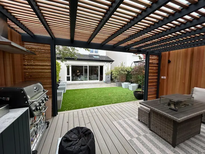 Pergola and outdoor kitchen by Outdoor Design, Dublin (27)