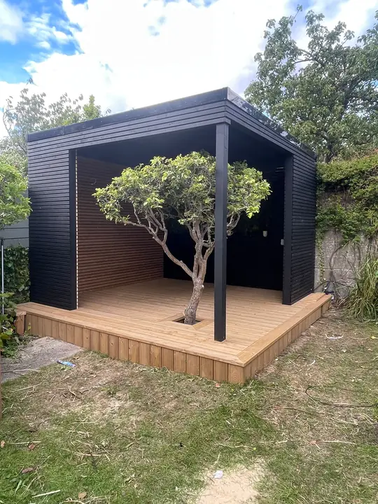 Pergola and outdoor kitchen by Outdoor Design, Dublin (38)