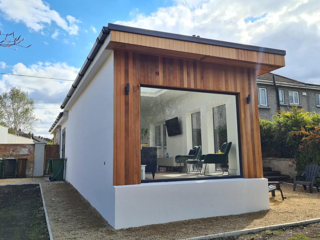 Outdoor Design — cedar garden room Dublin