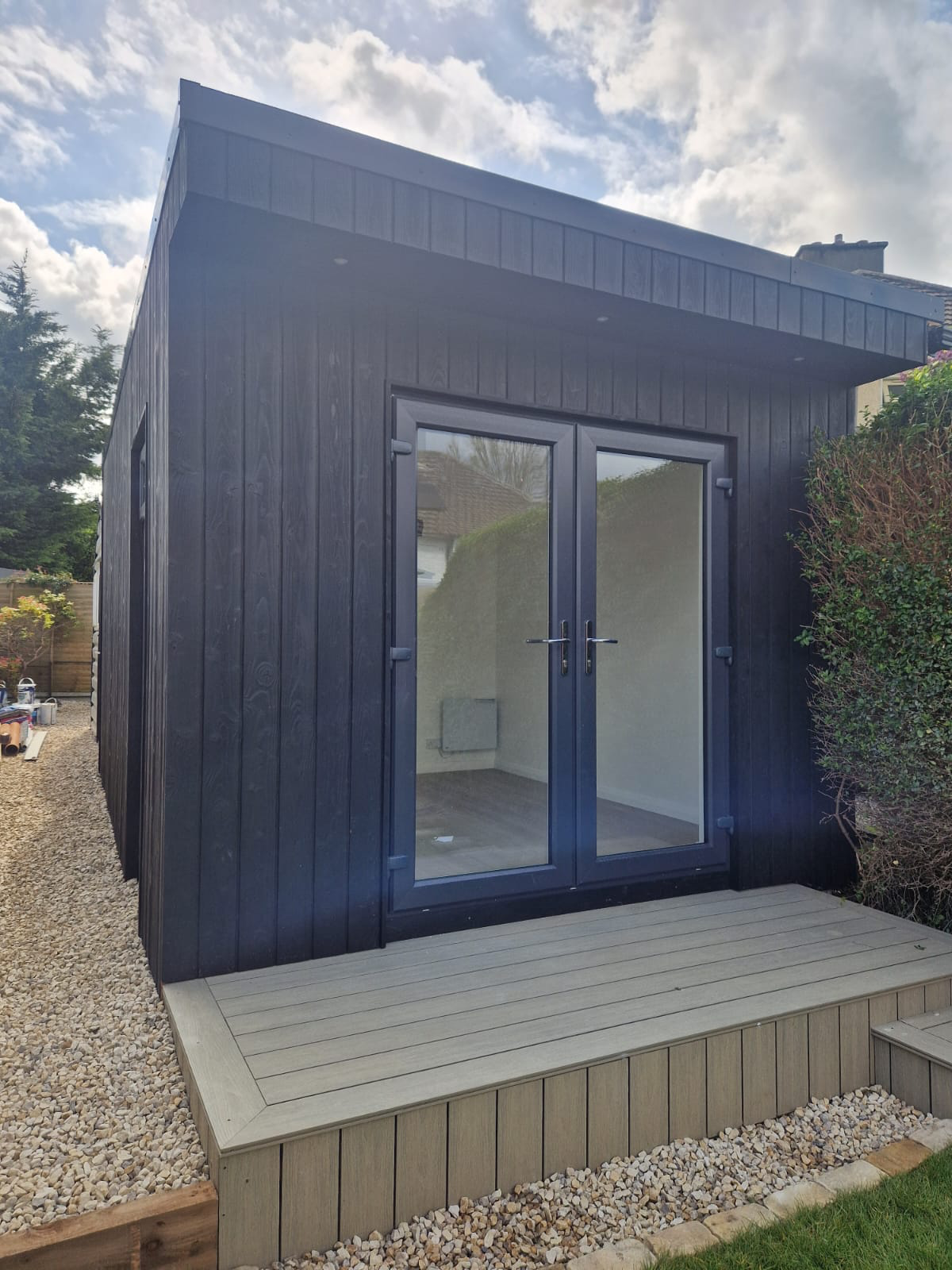 Garden room build Outdoor Design